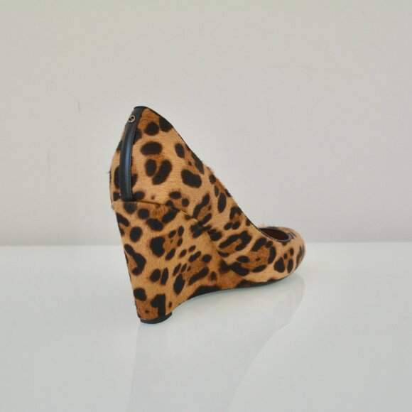 NIB GUCCI PONY HAIR WEDGE PUMPS - Picture 3 of 10